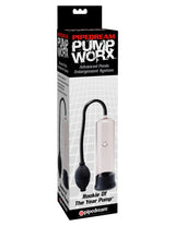 Pipedream Pump Worx Rookie of the Year Penis Pump Clear