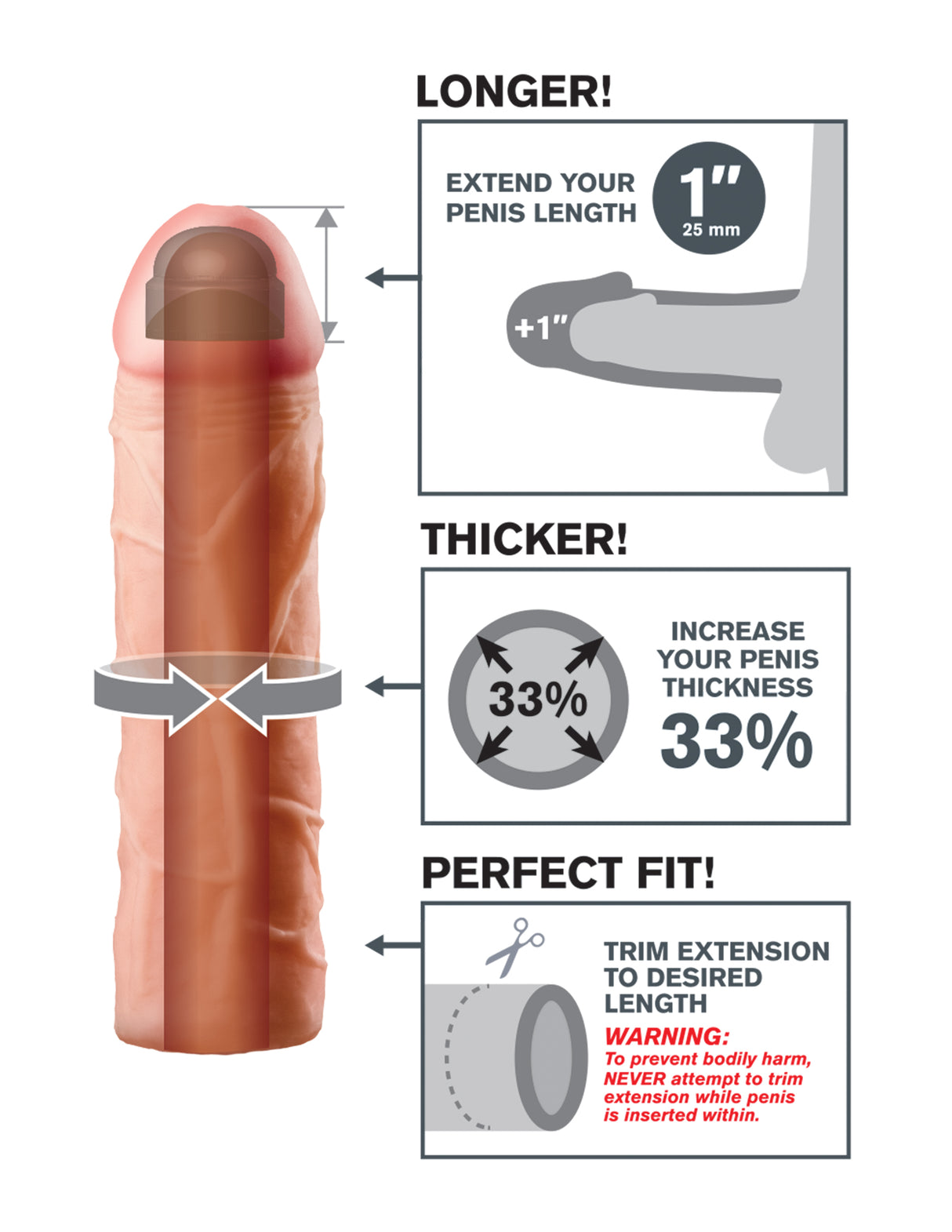 Fantasy X Tensions Perfect 1 Inch Extender Light