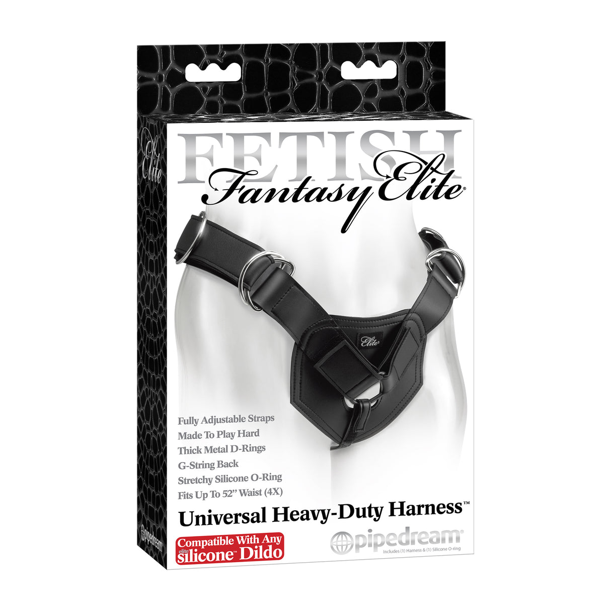 Pipedream Fetish Fantasy Elite Universal Heavy-Duty Harness Black