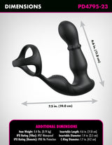 Pipedream Anal Fantasy Elite Ass Gasm Slide and Glide Prostate Plug
