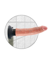 Pipedream King Cock 8 Inch Vibrating Cock Flesh