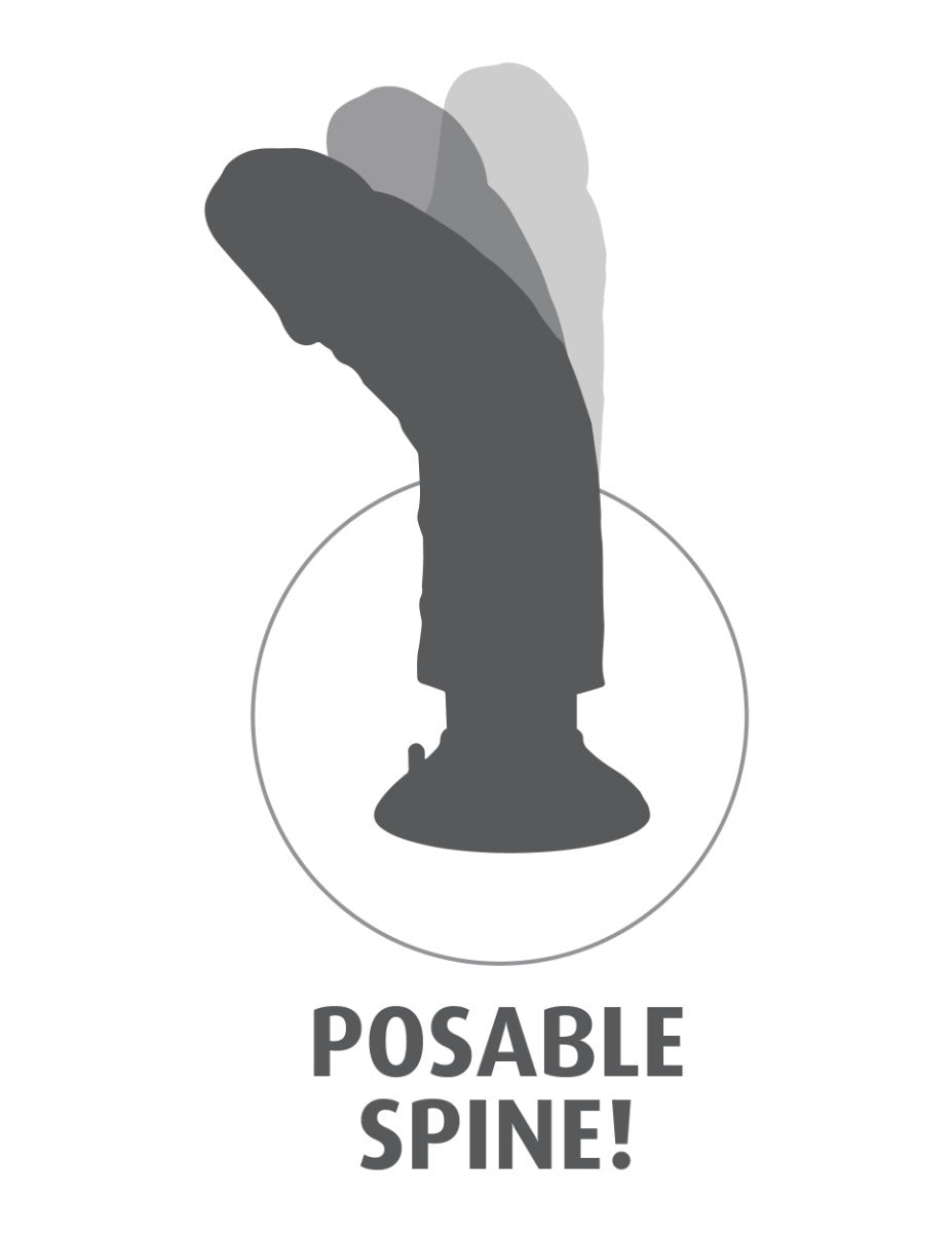 Pipedream King Cock 10 Inch Vibrating Cock with Balls Flesh