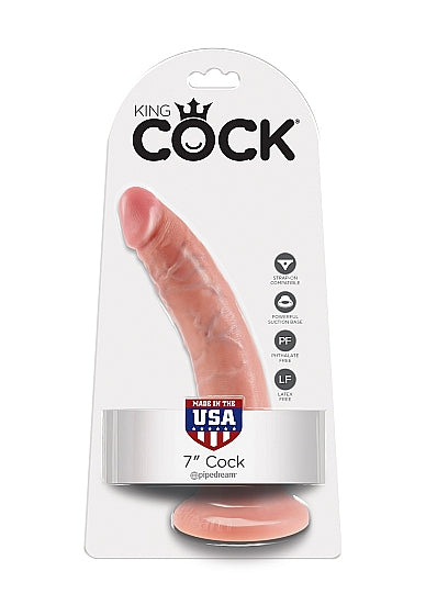 Pipedream King Cock 7 Inch Cock Flesh