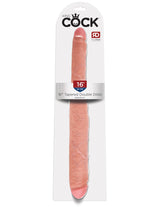 Pipedream King Cock 16 Inch Tapered Double Dildo Flesh