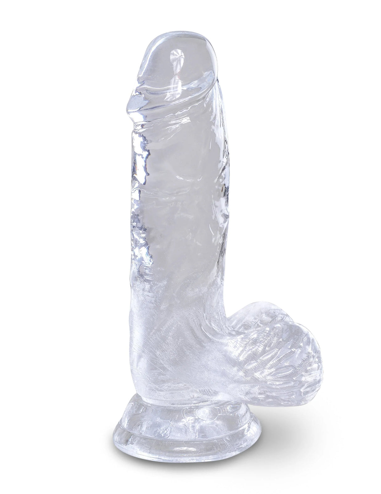 Pipedream King Cock Clear 5 Inch Dildo with Balls