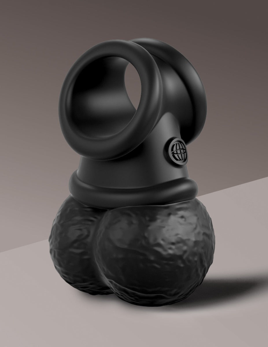 Pipedream King Cock Elite The Crown Jewels Weighted Balls Black