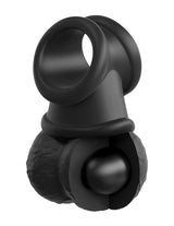 Pipedream King Cock Elite The Crown Jewels Weighted Balls Black