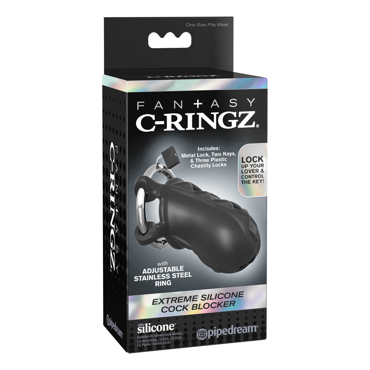 Pipedream Fantasy C Ringz Extreme Silicone Cock Blocker