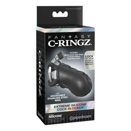 Pipedream Fantasy C Ringz Extreme Silicone Cock Blocker
