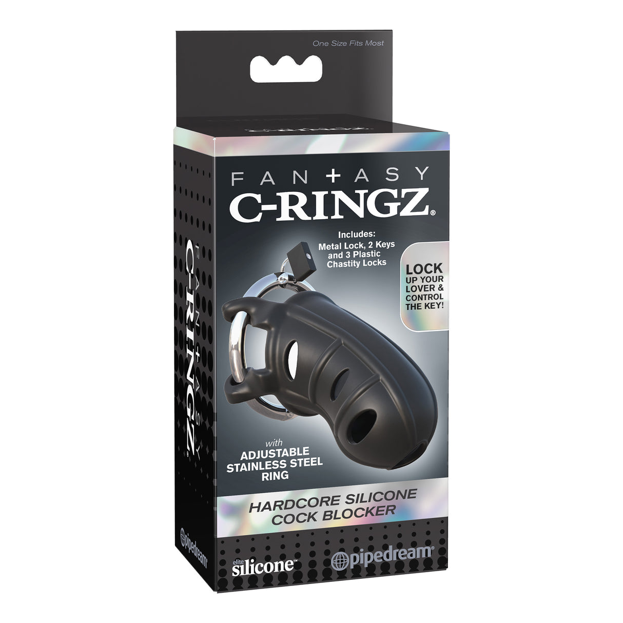 Pipedream Fantasy C Ringz Hardcore Silicone Cock Blocker
