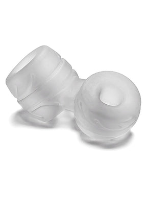 Perfect Fit Silaskin Cock & Ball Ring Clear