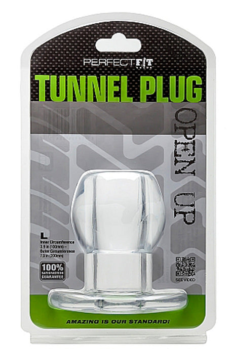 Perfect Fit Tunnel Plug Large Transparent