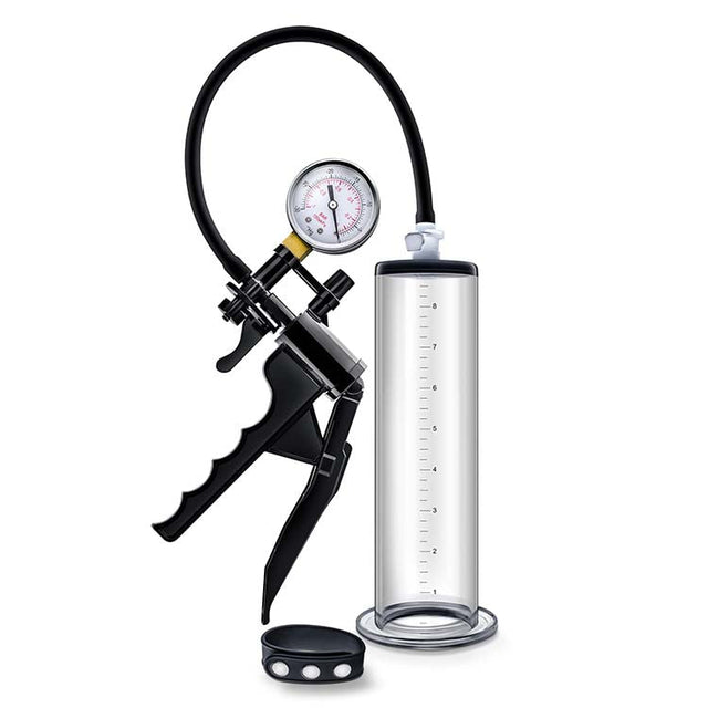 Performance VX8 Premium Penis Pump with Pressure Gauge - FETCH