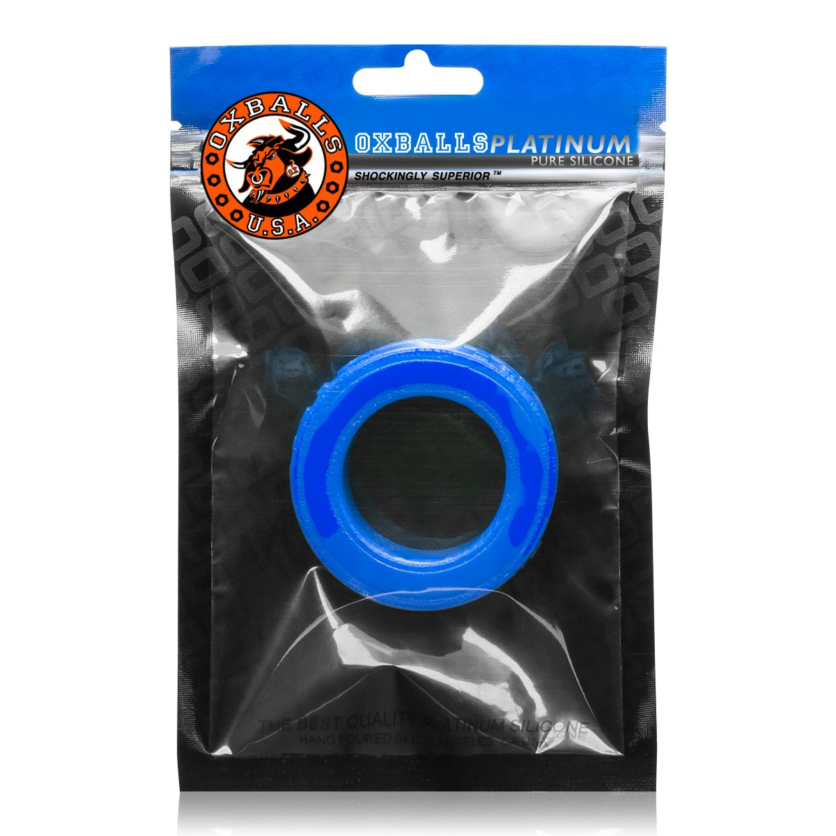 Oxballs PIG RING Cockring Police Blue