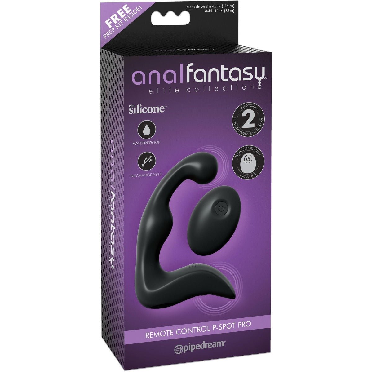 Pipedream Anal Fantasy Elite Remote Control P Spot Pro