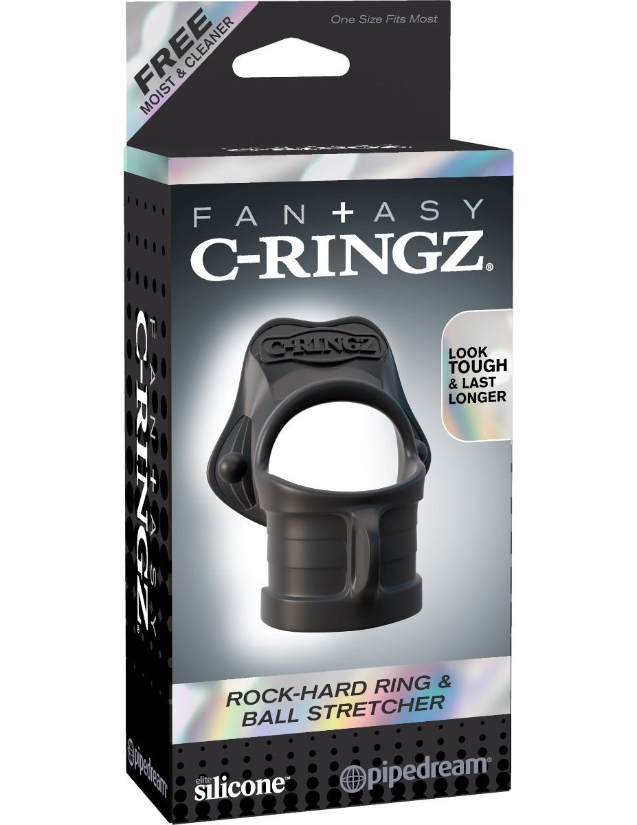 Pipedream Fantasy C Ringz Rock Hard Ring And Ball Stretcher