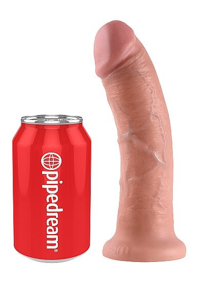 Pipedream King Cock 8 Inch Dildo Flesh