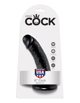 Pipedream King Cock Dildo Black 6 inch