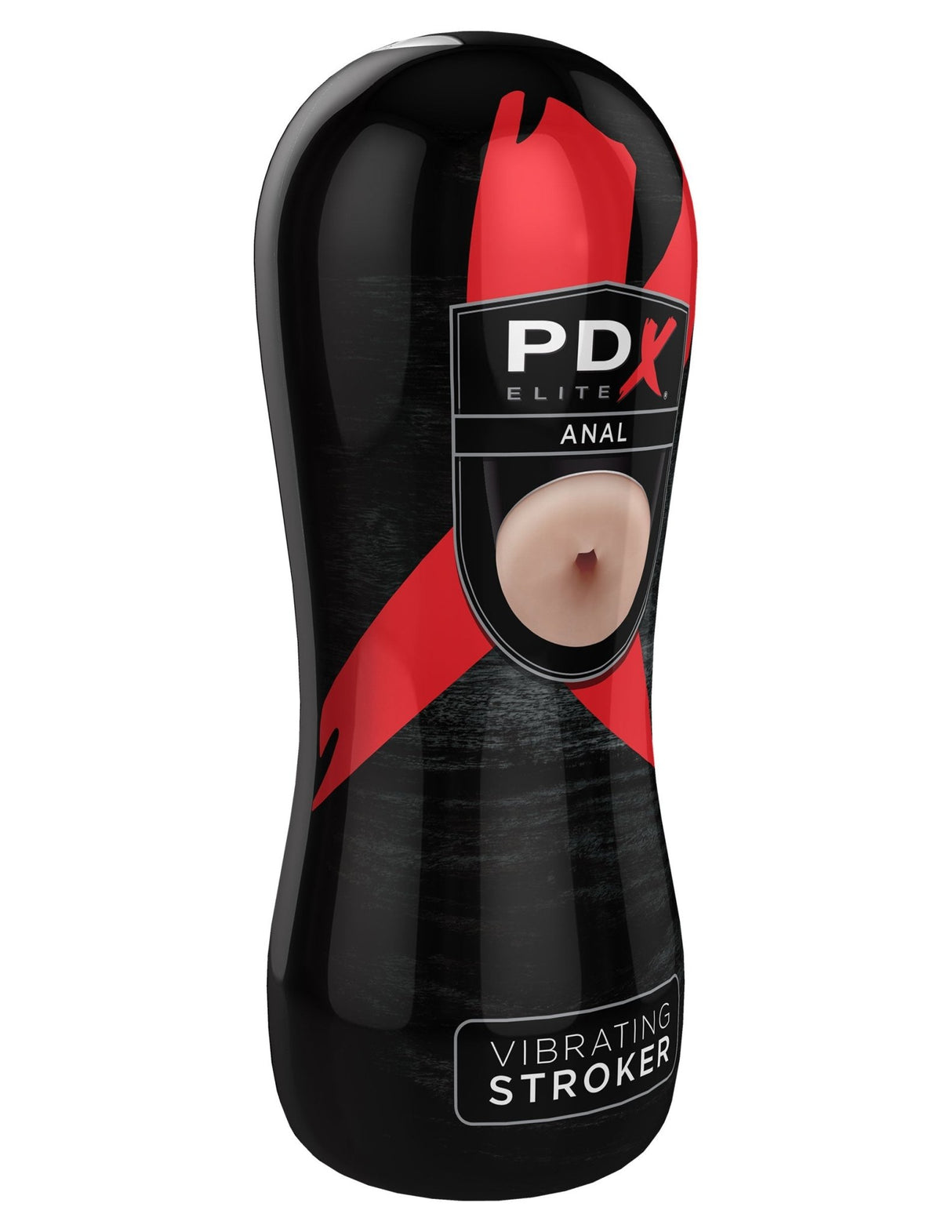 Pipedream PDX Elite Vibrating Anal Stroker Light - FETCH