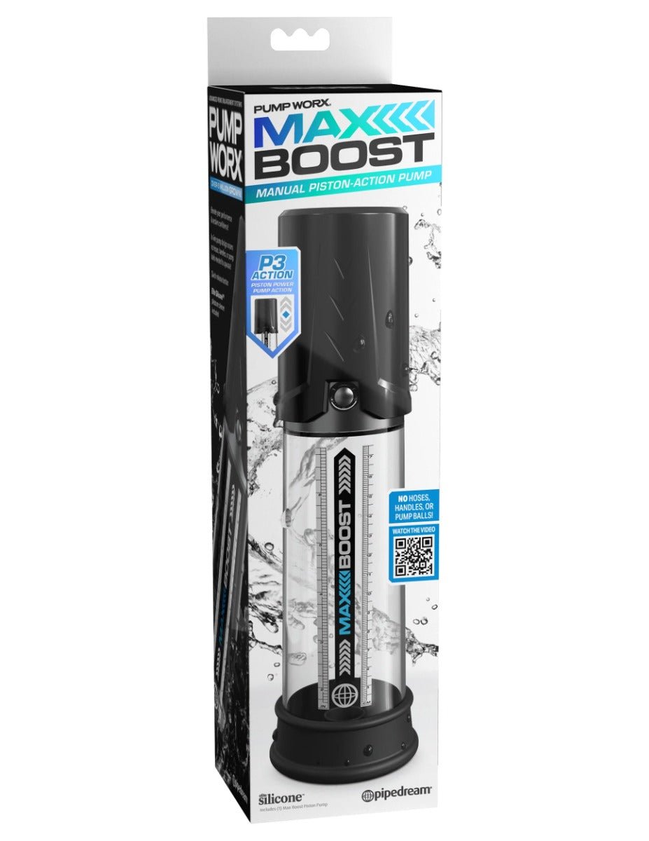 Pipedream Pump Worx Max Boost Penis Pump