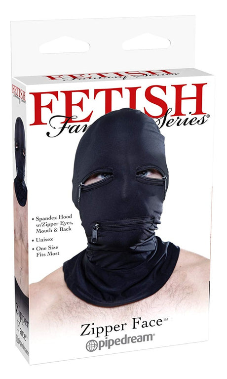 Pipedream Fetish Fantasy Series Zipper Face Hood