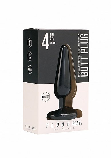 Plug & Play Basic 4 Inch Butt Plug