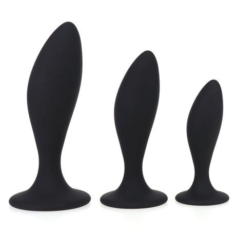 PLUG IT Pure Silicone Bootie Anal Trainer Kit