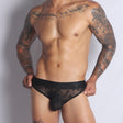 Gigo Plush Brief Black