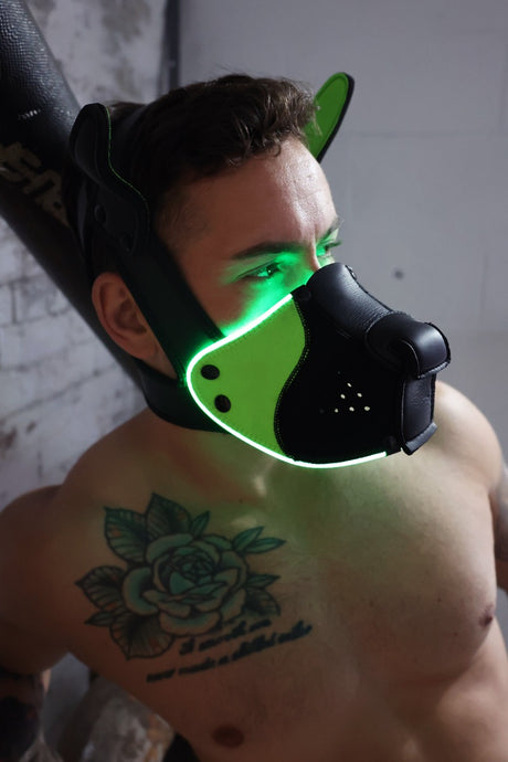 Breedwell Poundtown Pup Mask 2.0 Neon Green