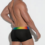 Code 22 Pride Mesh Boxer Black
