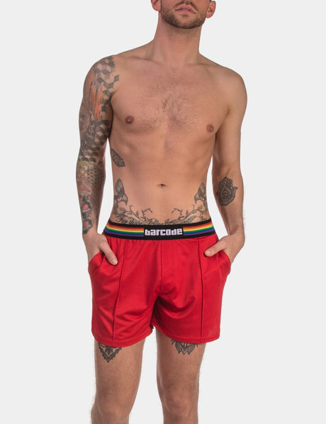 Barcode Berlin Pride Short Red