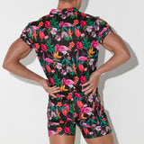 Code 22 Vivid Print Jumpsuit