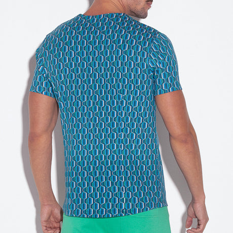 Code 22 Slim Fit Baseball T Shirt Print