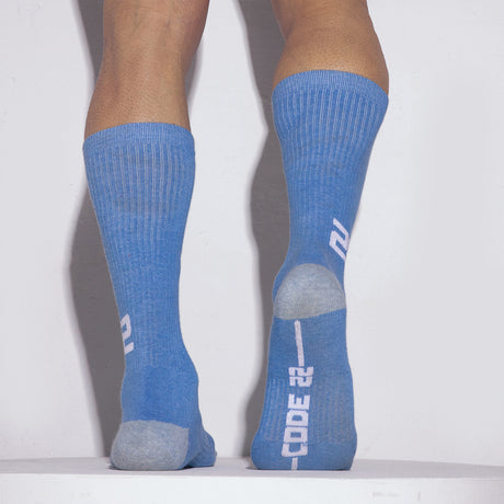 Code 22 Vintage Socks Sky Blue