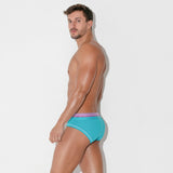 Code 22 Bright Mesh Brief Turquoise