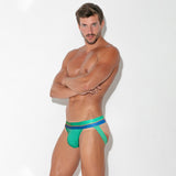 Code 22 Bright Mesh Jockstrap Turquoise