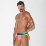Code 22 Bright Mesh Jockstrap Orange