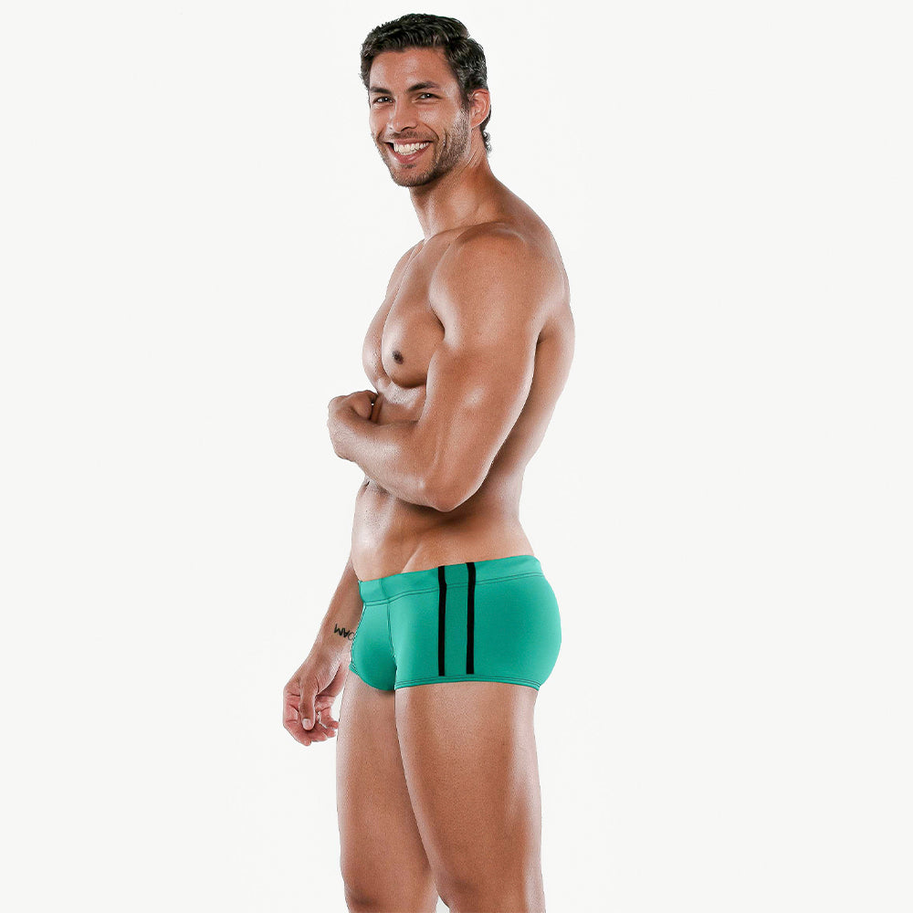 Code 22 Medley Swim Boxer Green