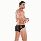 Code 22 Medley Swim Brief Black