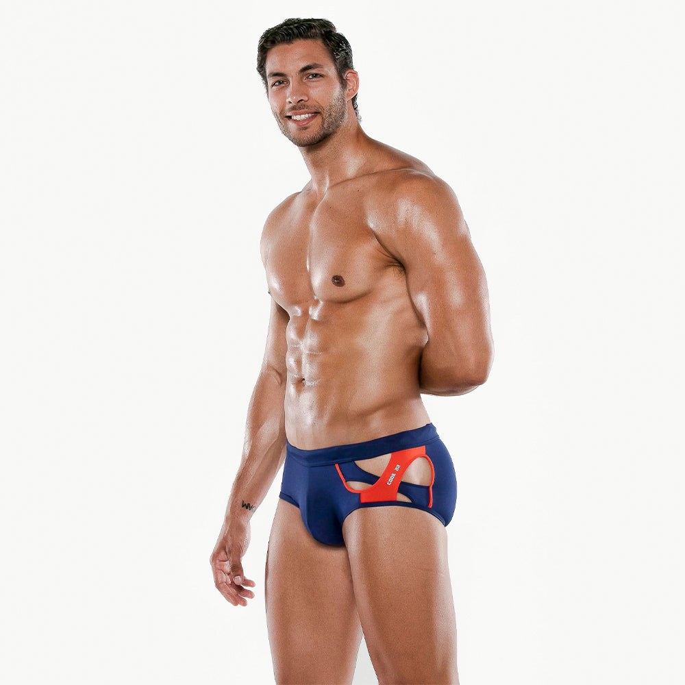Code 22 One Glory Swim Brief Navy