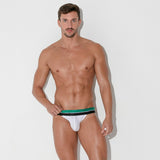Code 22 Palm Tree Jockstrap White
