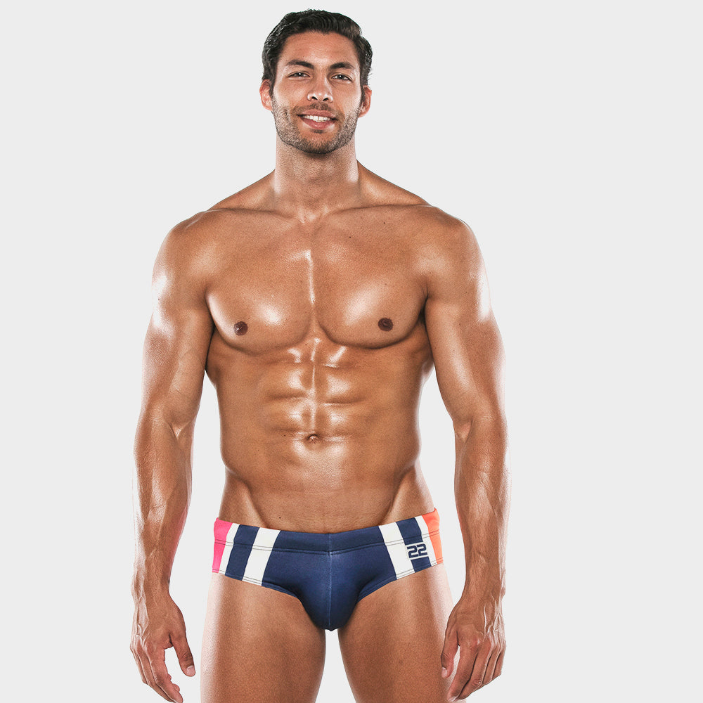 Code 22 Pit Stop Swim Brief Pink