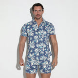 Code 22 Slim Fit Shirt Aqua