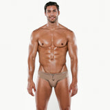 Code 22 Tan Swim Brief Beige