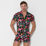 Code 22 Vivid Print Jumpsuit