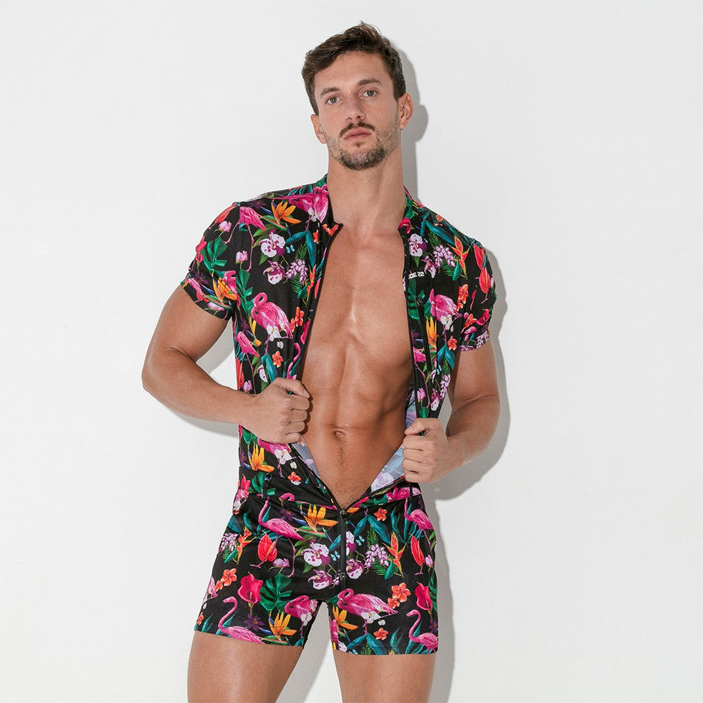 Code 22 Vivid Print Jumpsuit
