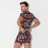 Code 22 Vivid Print Jumpsuit