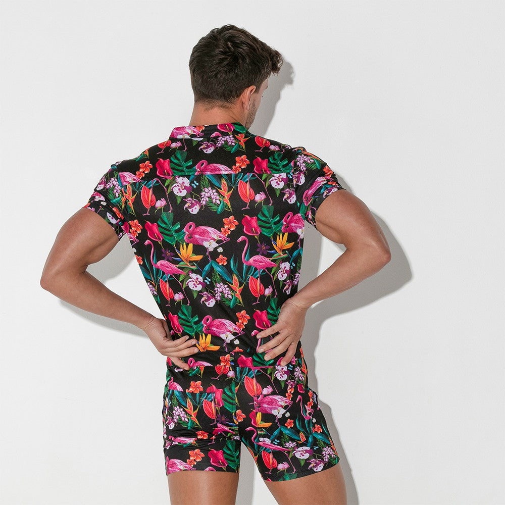 Code 22 Vivid Print Jumpsuit