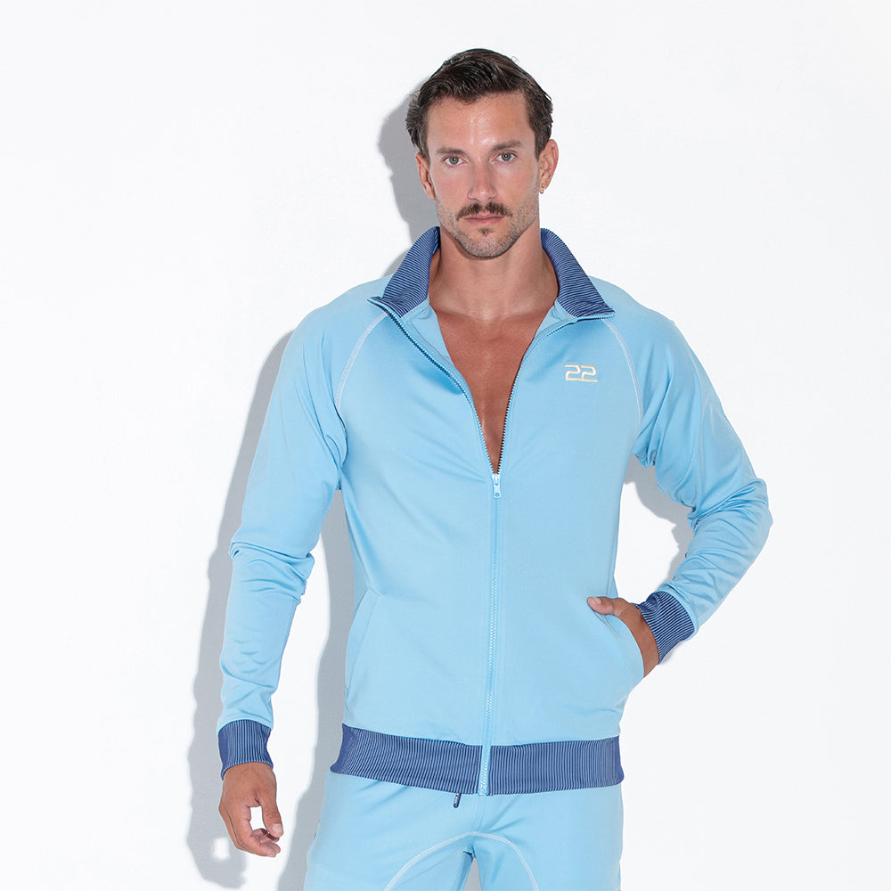 Code 22 Reflex Zip Up Sweatshirt Blue
