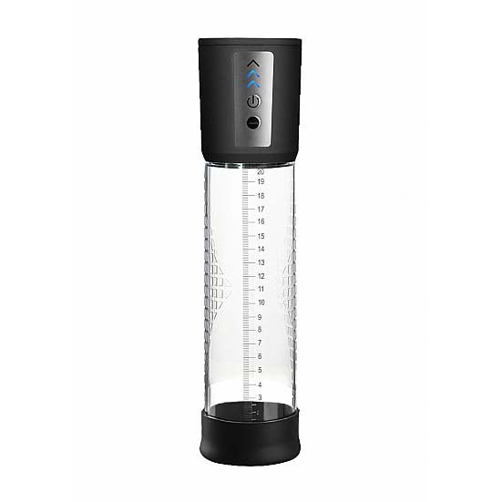 Pumped Premium Rechargeable Automatic Pump 10 Inch Transparent - FETCH